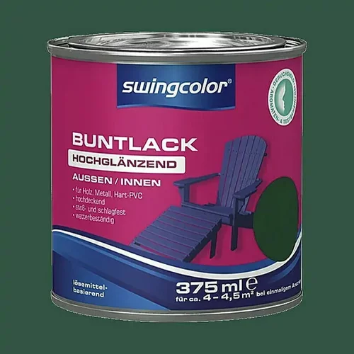 SWINGCOLOR Barvni lak Swingcolor (375 ml, zelena barva)