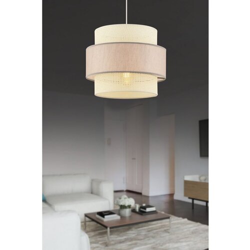 Opviq cascade - white, beige whitebeige chandelier Cene