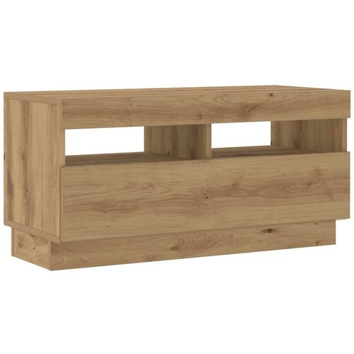  ormarić LED boja hrasta 260x35x40 cm konstruirano drvo Slike