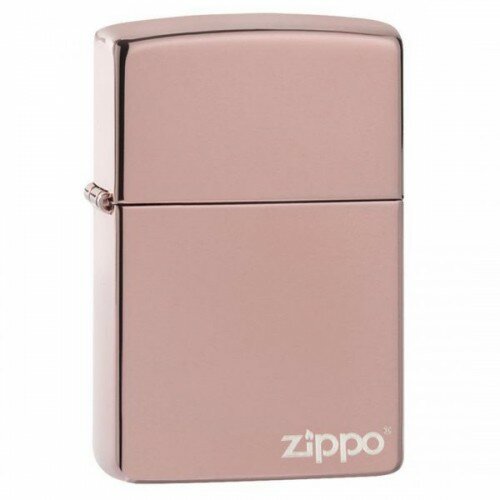 Zippo upaljač rose gold logo design Slike