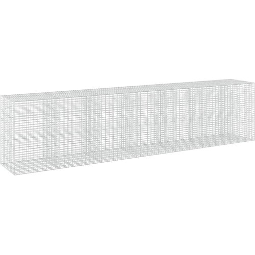 Gabion s žicom debljine 3,5 mm i mrežom 5x10 cm 650x100x150 cm Slike