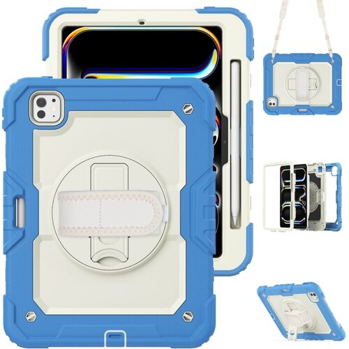 JTech Ohi&scaron;je za iPad Pro 11"/iPad Air4/5 z naramnico modro, (22025545) Cene