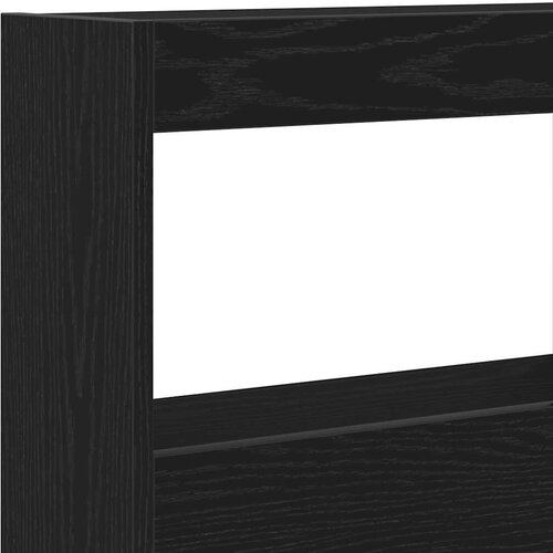  za uzglavlje LED boja crni hrasta 140x17x102 cm Slike