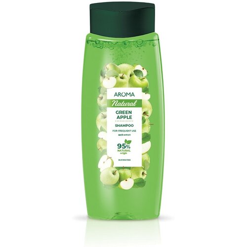 Aroma Natural šampon za kosu Shampoo Green Apple Slike