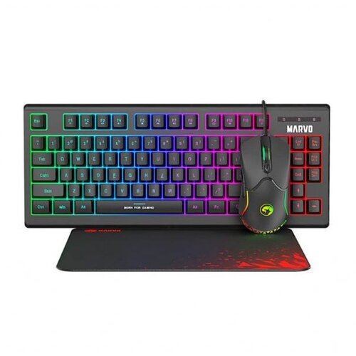 Marvo Tastatura + Miš USB CM310 Crni Gaming Cene