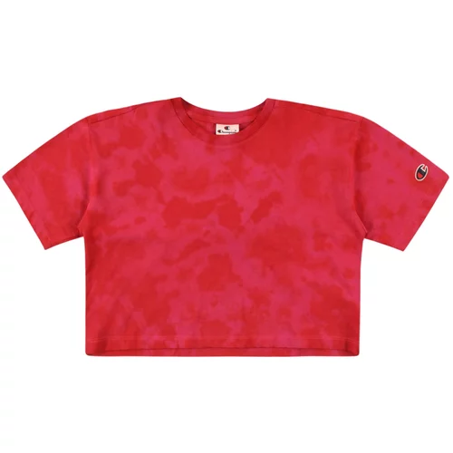 Champion Authentic Athletic Apparel Majica mornarsko plava / tamno roza / krvavo crvena / bijela