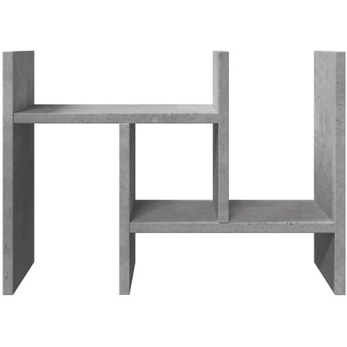  Organizator za stol boje betona 34,5 x 15,5 x 35,5 cm drveni Slike