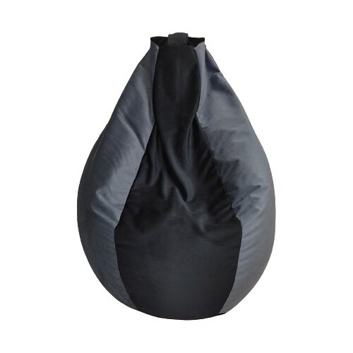 Lazy Pleasure Lazy bag, 210x90cm, Sivo-crni Cene