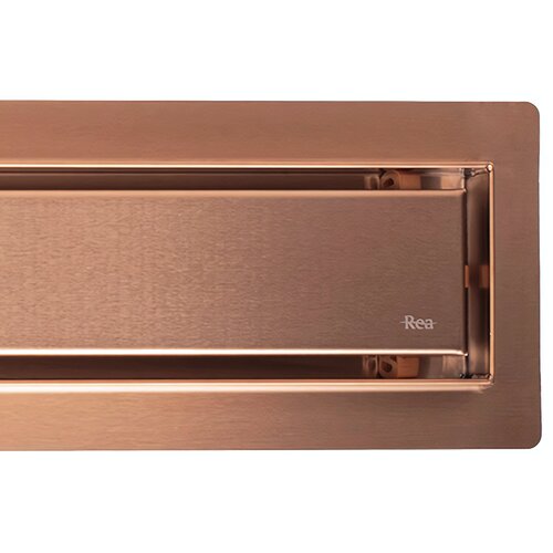 REA Bath Linijski odtok Neox brush copper 50 Slike