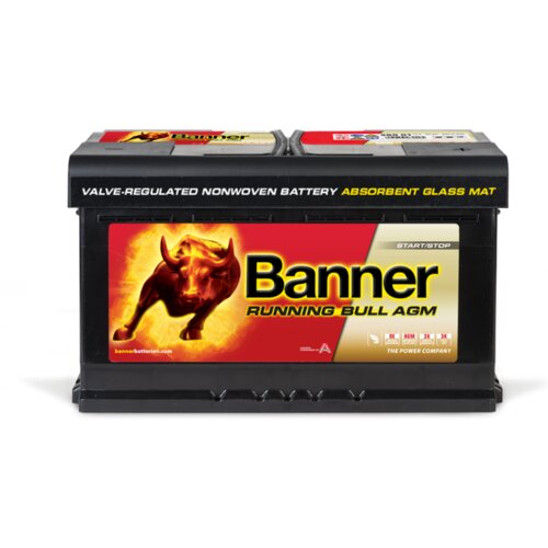 Banner akumulator running bull 80ah (d+) agm start-stop, plovila z enim aku.-12v Slike