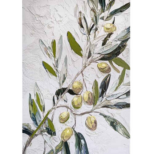 Styler Tiskana slika z okvirjem 70x100 cm Summer Branch &ndash; Cene