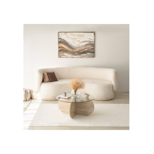 Hanah home sto za dnevnu sobu bubble transparent Cene