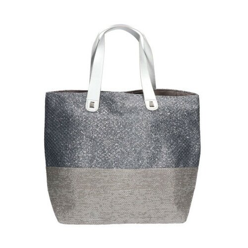 Nissi Exclusive, torba za plažu, srebrna ( 100369 ) Slike
