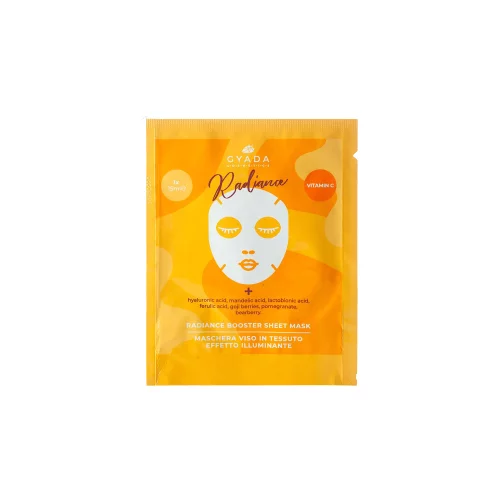 GYADA Cosmetics Radiance uravnotežena celulozna maska