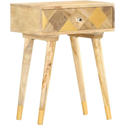 vidaXL Noćni ormarić 43 x 30 x 58 cm od masivnog drva manga Cijene