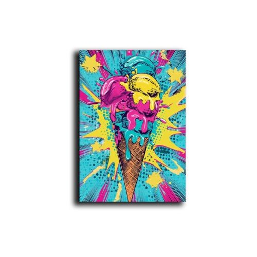 Wallxpert Dekorativna slika BSRPOPC 005 70 x 100 Slike