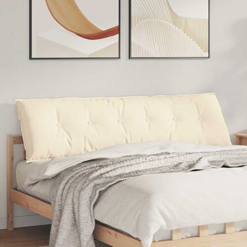  Jastuk za leđa Krema 180 x 50 cm Kordura tekstil Cene