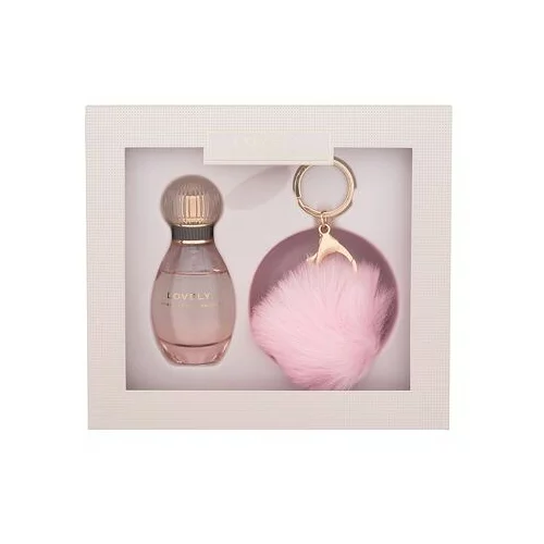 Sarah Jessica Parker Lovely darilni set parfumska voda 30 ml + obesek za ključe poškodovana škatla za ženske