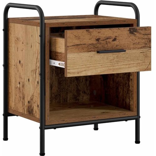  Noćni ormar Staro drvo 40 x 30 x 50 cm Konstruirano drvo - Staro drvo 1 Cijene