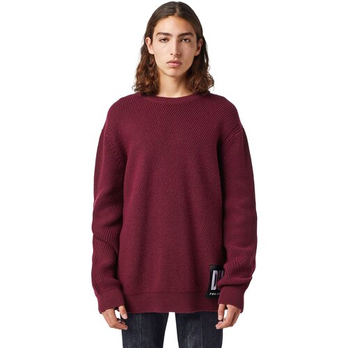 Diesel Sweater - KHONOLULU KNITWEAR red Slike