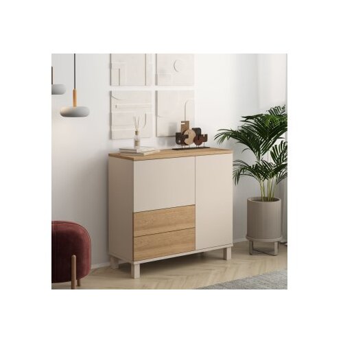 Hanah home Multifunkcionalna komoda, krem Cene