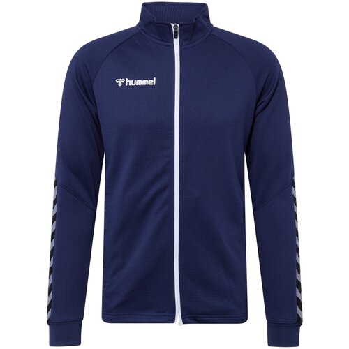 Hummel Jakna za trening 'Authentic' mornarska / siva / bela Cene
