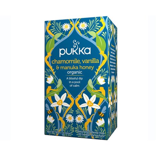 Pukka organski biljni čaj kamilica vanilija med bio Slike