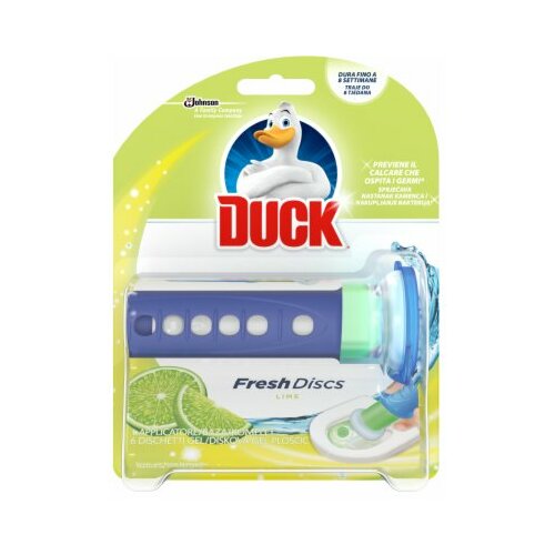 Duck fresh discs lime wc osveživač 36ml Slike