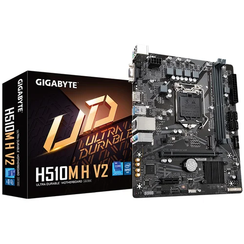 Gigabyte MB H510M H V2 LGA1200, 2xDDR4, M.2, 4xSATA6xUSB, VGA, HDMI, mATX