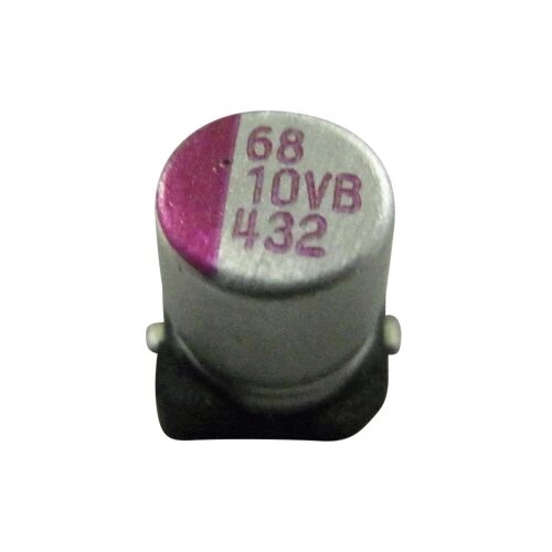 Teapo Elektrolitski kondenzator SMD 100 &amp;micro;F 25 V/DC 10 % (promjer x V) 6.3 mm x 5.8 mm PVB107M025S0ANGA6K 1 kom. Slike
