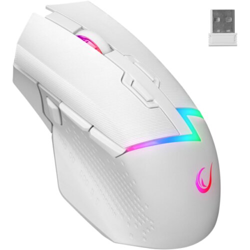  Mi&scaron; gaming RAMPAGE DROP M3, white, RGB, wireless, 10000dpi Cijene