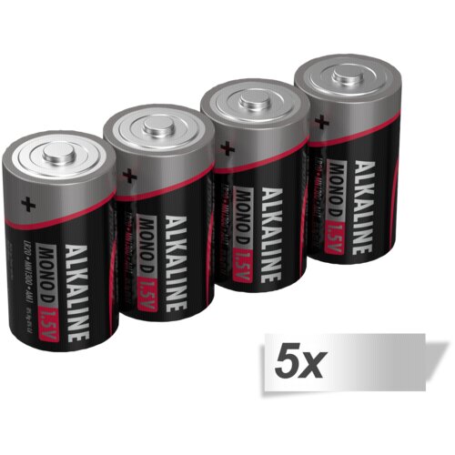 Ansmann 5x4 Alkaline Mono D LR 20 red-line Cijene