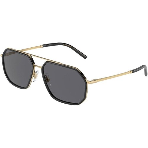 Dolce &amp;amp; Gabbana DG2285 02/81 Polarized ONE SIZE (60) Zlata/Siva Slike