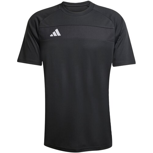 Adidas Tehnička sportska majica 'Tiro 25 Essentials' crna / bijela Cene
