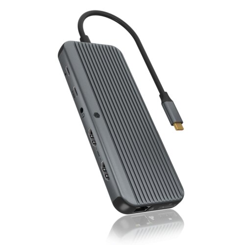 Icybox IB-DK4060-CPD priključna postaja s trojnim video izhodom Cene