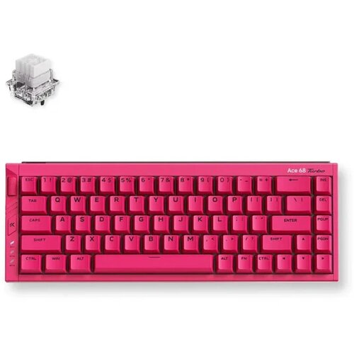 Oblivion gaming oprema Gaming tastatura MCHOSE Ace 68 Turbo Berry Red/Mount Tai Magnetic switch GT Cene