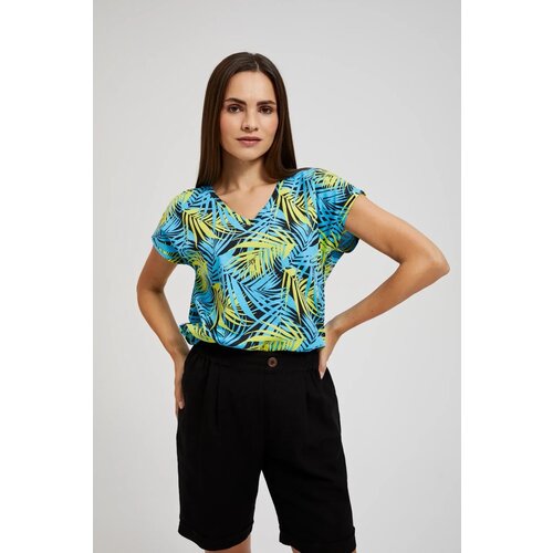 Marisse Women&amp;#039;s Blouse L-Ts-4408 Turquoise Slike
