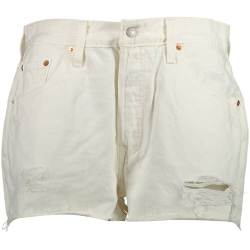 LEVI&amp;amp;#039;S LEVI&amp;amp;#39;S JEANS SHORT WOMAN WHITE Slike