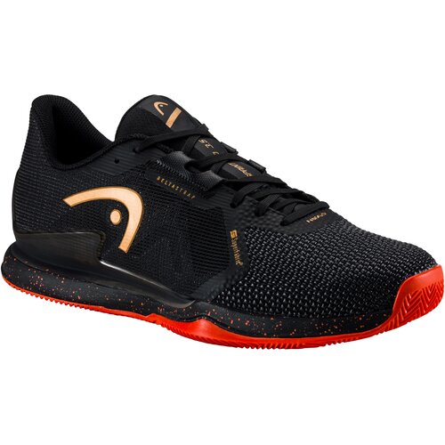 Head Sprint Pro 3.5 SF Clay Black Orange EUR 46 Men's Tennis Shoes Slike