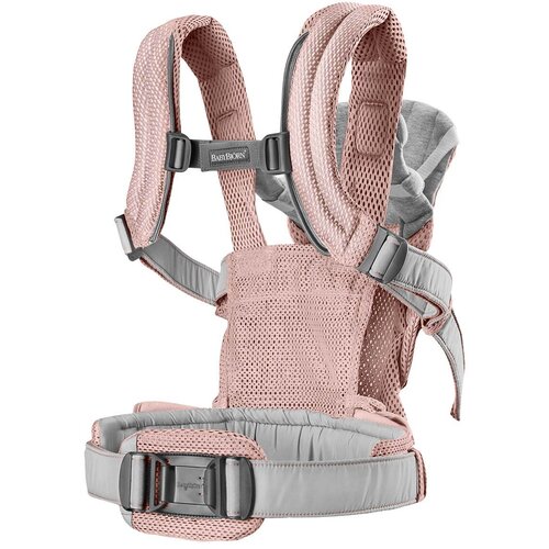 BabyBj&amp;ouml;rn&amp;reg; ergonomska nosilka harmony mesh dusty pink Slike