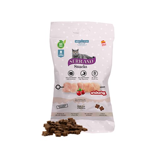 Mediterranean Natural Serrano Snacks poslastice za mačke Urinary - piletina 50g Cene
