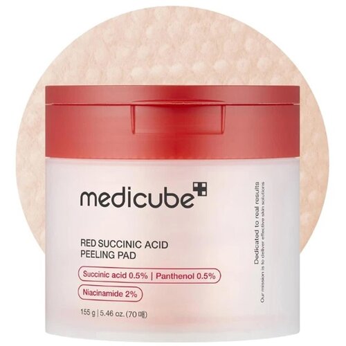 MEDICUBE Red Succinic Acid Peeling Pad 70pcs/155g Cene