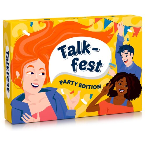 Spielehelden Talkfest Party Edition, igra s kartami z več kot 100 vpra&scaron;anji, v angle&scaron;kem jeziku Cene