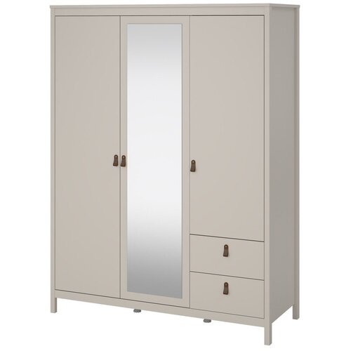 Tvilum Sivo-bež ormar s ogledalom 150x199x58 cm Madrid &amp;ndash; Slike