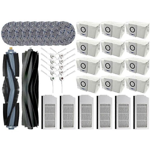 INORCO Za Deebot X1 OMNI/T10 OMNI Robotski Sesalnik Rezervni Deli Strani/Gumjasta Krtača Filter Mop Krpo Vrečka Za Prah, (21850293) Cene