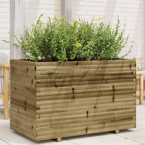 vidaXL Vrtna sadilica 110x60x72 cm od impregnirane borovine Cijene