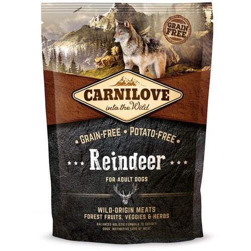 Carnilove dog adult - jelen 1,5 kg Slike