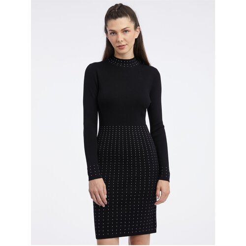 Orsay Black Ladies Sweater Dress - Women Cene