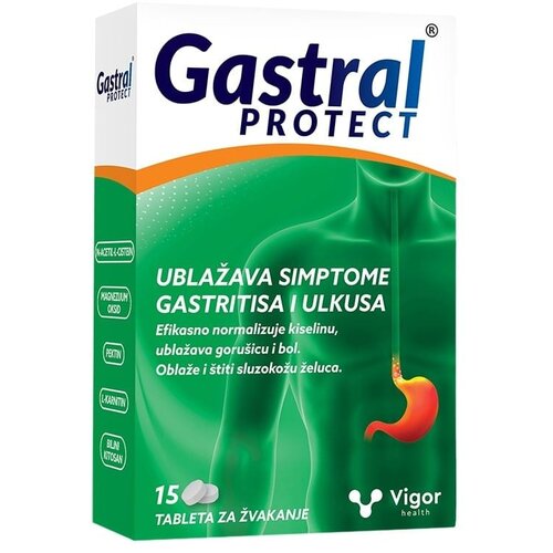 Vigor Health gastral Protect tablete za žvakanje 15 kom Cene