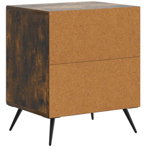  Noćni ormar 2 kom. Dimljeni hrast 43 x 34,5 x 50 cm Slike